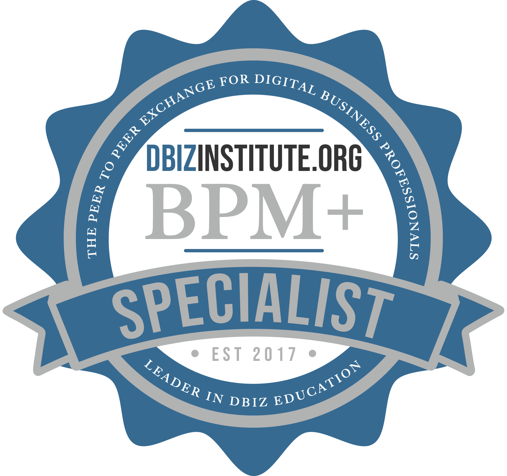 BPM+ Specialist Certificate (BPM+S)